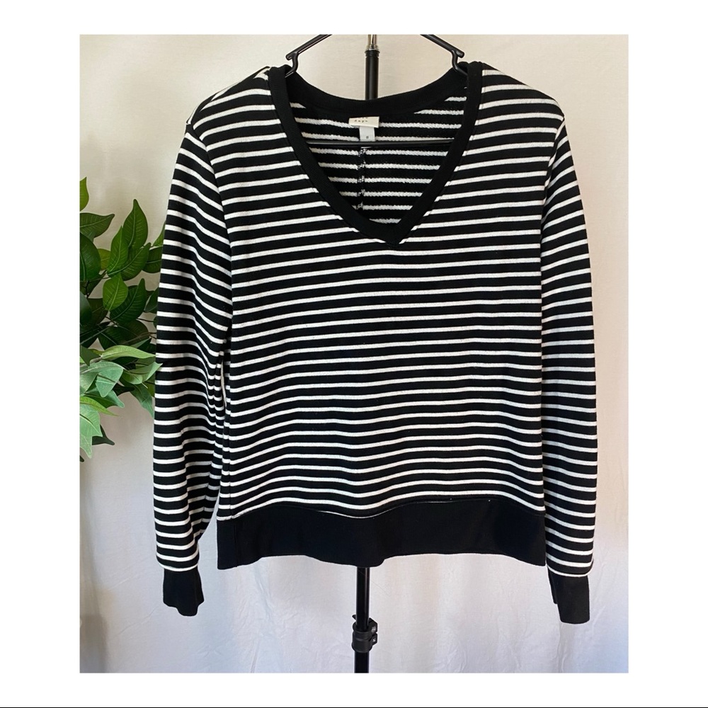 Black Striped Long Sleeve
